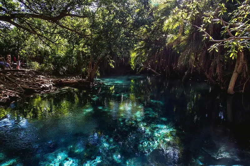 Maji Moto swimming hole