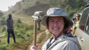 Start of gorilla trekking in Uganda
