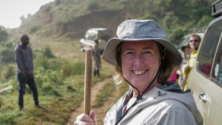Start of gorilla trekking in Uganda