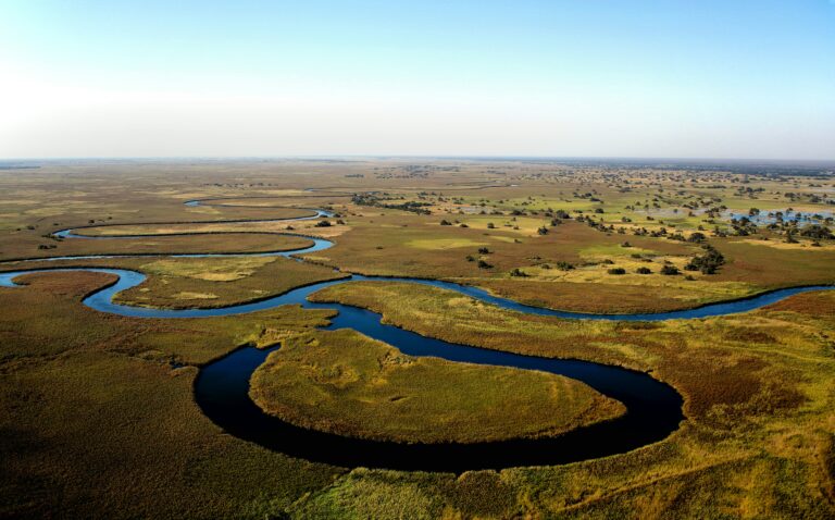 Top 10 Best African Safari Parks & Destinations 6 The Okavango Delta- Botswana