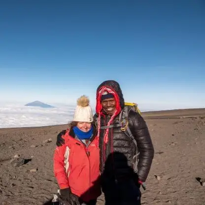 climb mount kilimanjaro to the summit! well done Robyn!