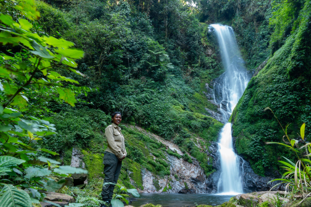 One of our guides at Nyungwe National Park, Rwanda.