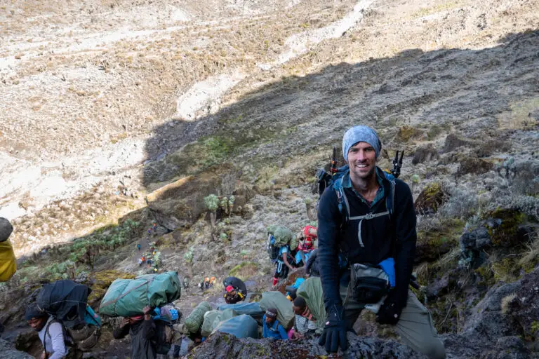 AOL's founder, Nate on his 14th Mt Kilimanjaro climb