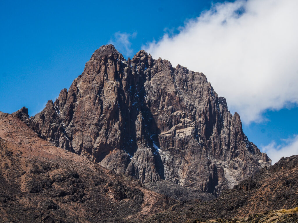 Point Lenana, Mt Kenya, Kenya.