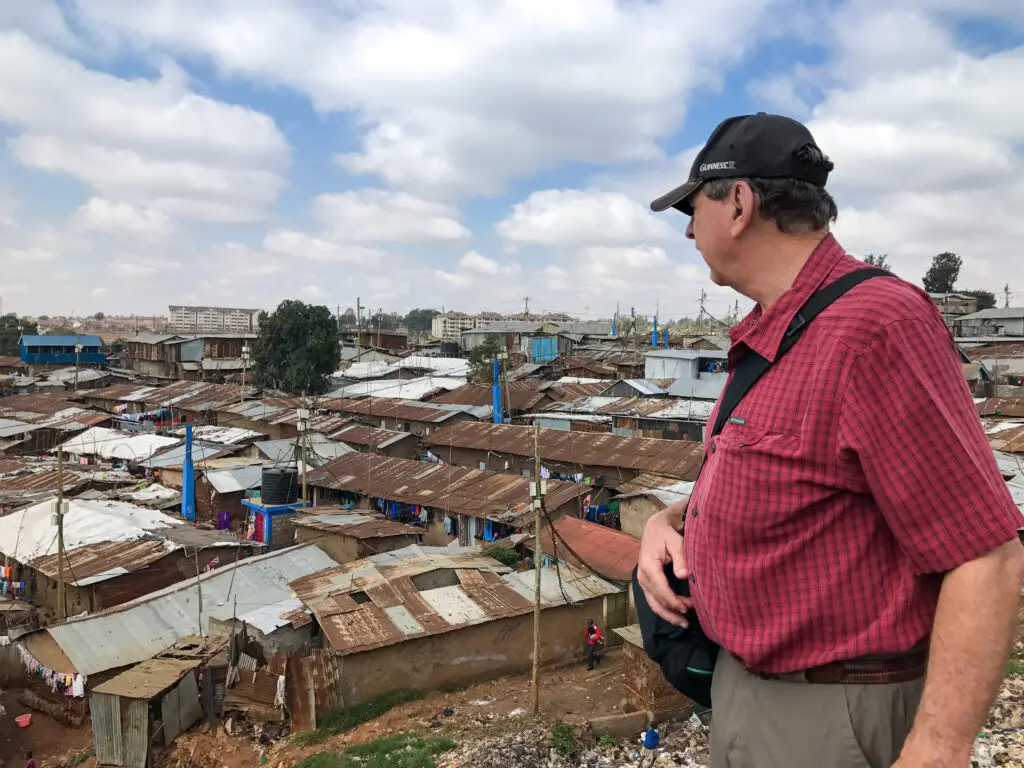 Kibera is the largest urban slum in Africa, located Kenya's capital, Nairobi. Traveling in Africa is different.