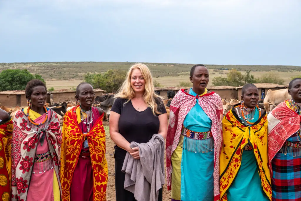 A Maasai village immersion, Maasai Mara Kenya.