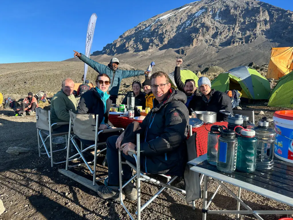 Food on Kilimanjaro