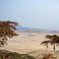 Ngorongoro Safaris, Tanzania. Looking into the crater