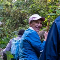Trekking to mountain gorillas in the wild in Rwanda